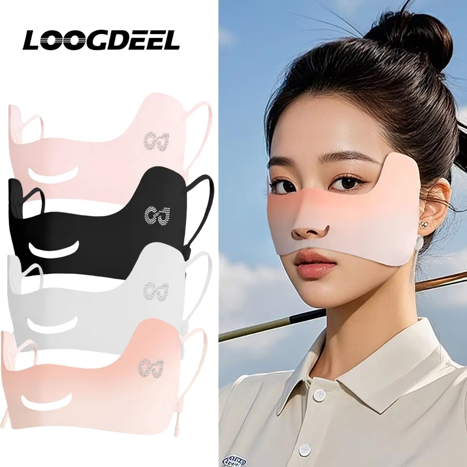 Oxygen Mask Non-Rebreather - LOOGDEEL Máscara facial respirável com proteção