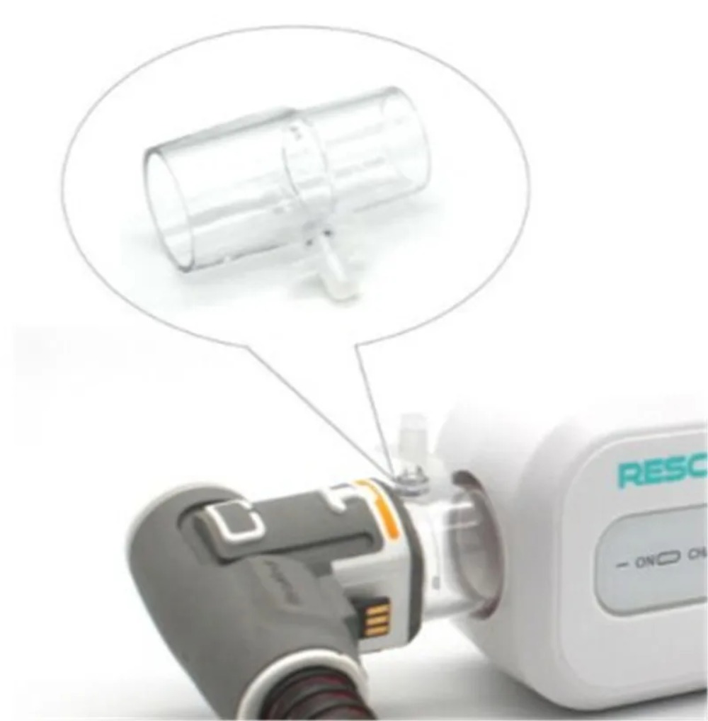 Oxygen Mask Non-Rebreather - Adaptador de Máscara Respiratória para Apneia