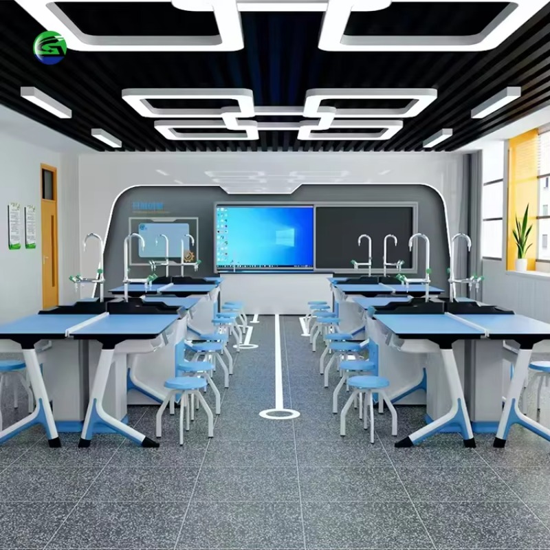 Medical Lab Center - Mobiliário Moderno de Aço para Laboratório