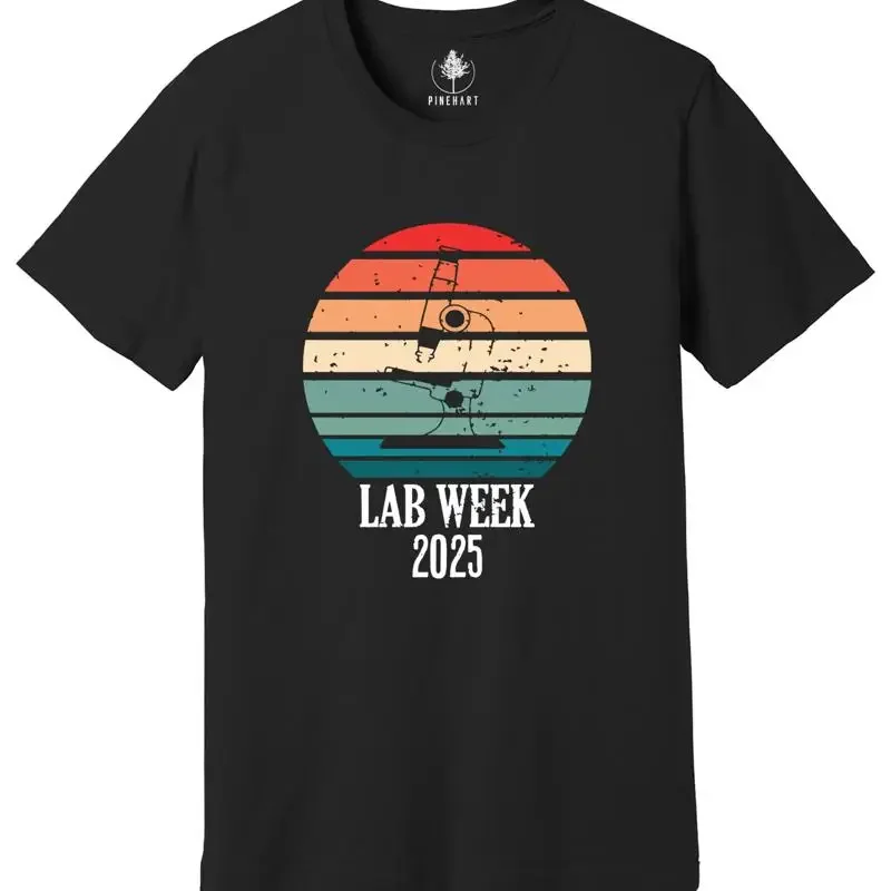Medical Lab And Science - Camiseta Retro Lab Week 2025, Camiseta