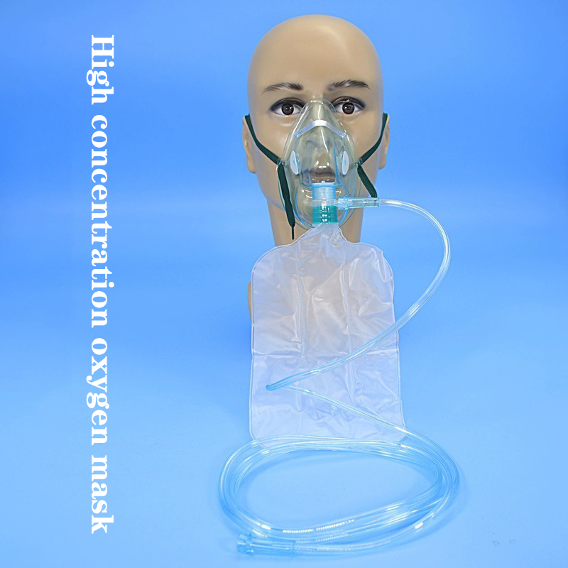 Oxygen Mask Non-Rebreather - 1 pçs adulto/criança máscara facial de