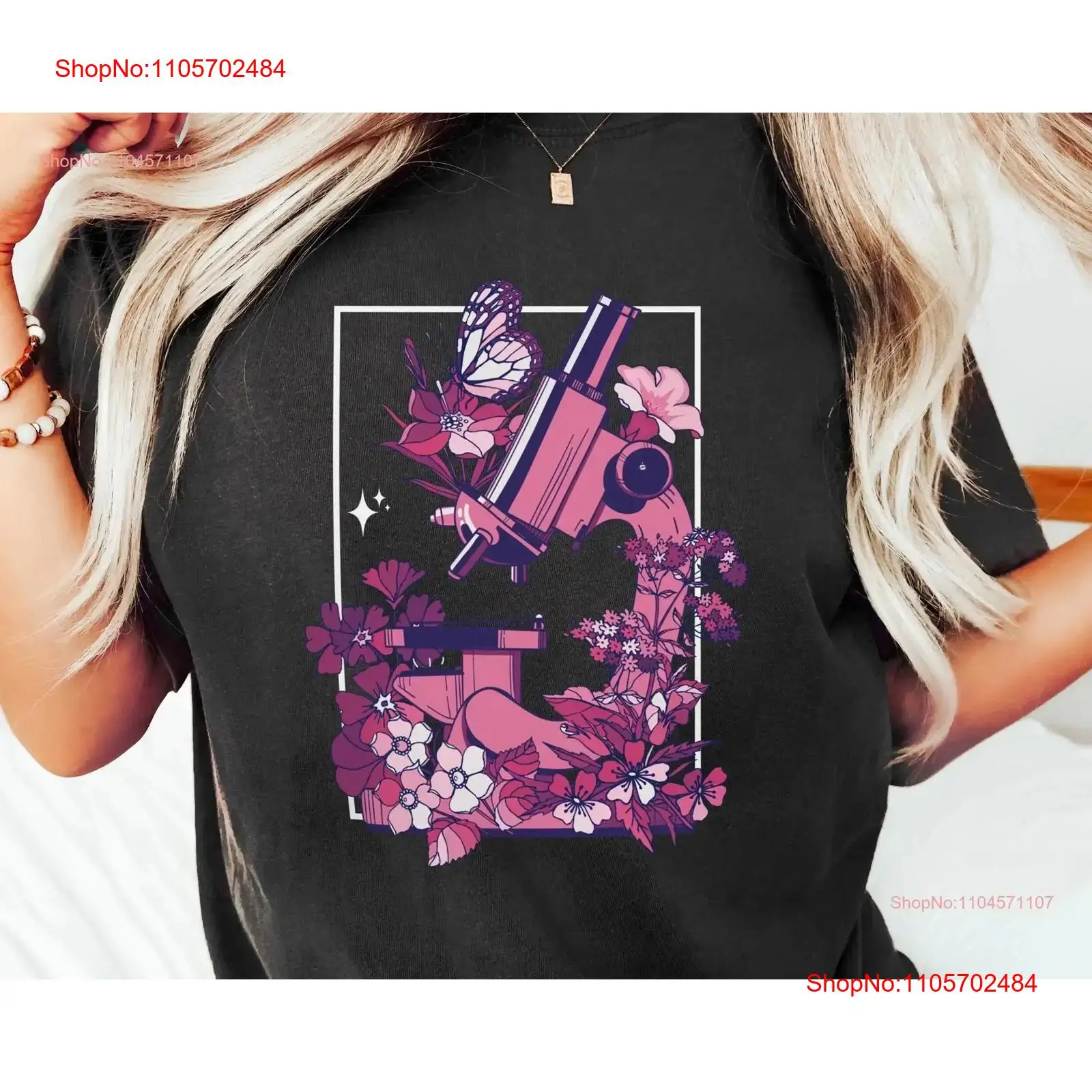Medical Lab And Science - Camiseta de Microbiologia para Laboratório Médico,
