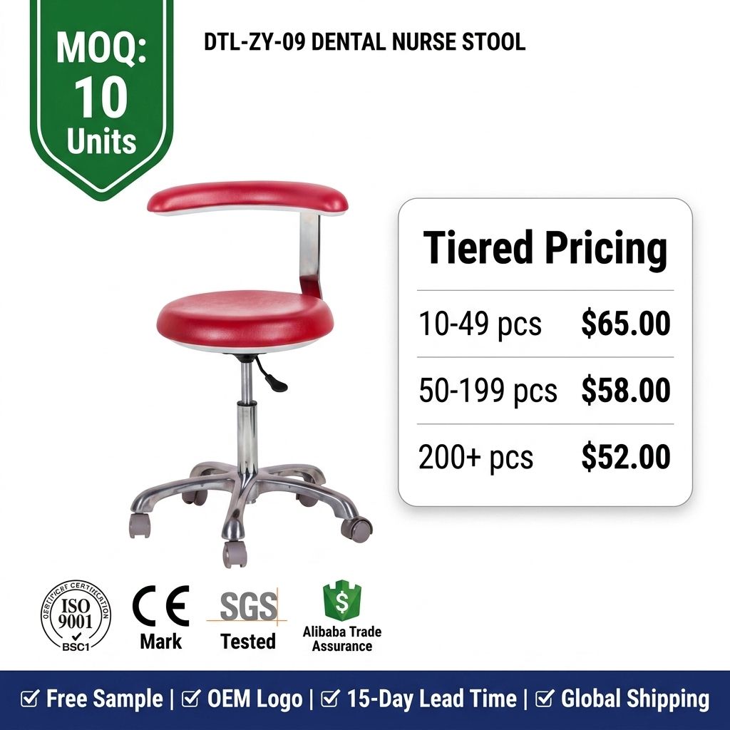 Banqueta Médica Odontológica H - Medical Lab Assistant avaliação e preço