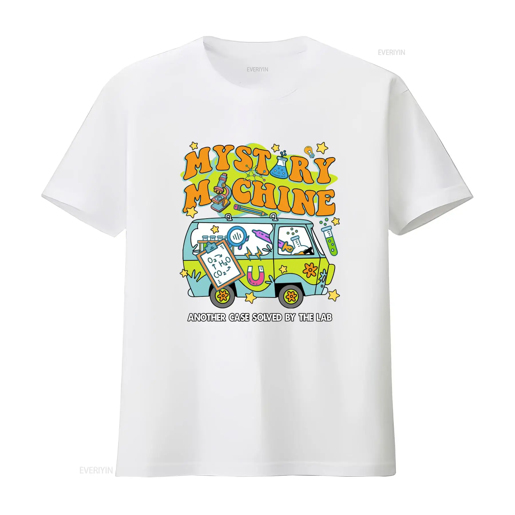 Camiseta Mystery Machine Scien - Medical Lab Assistant avaliação e preço