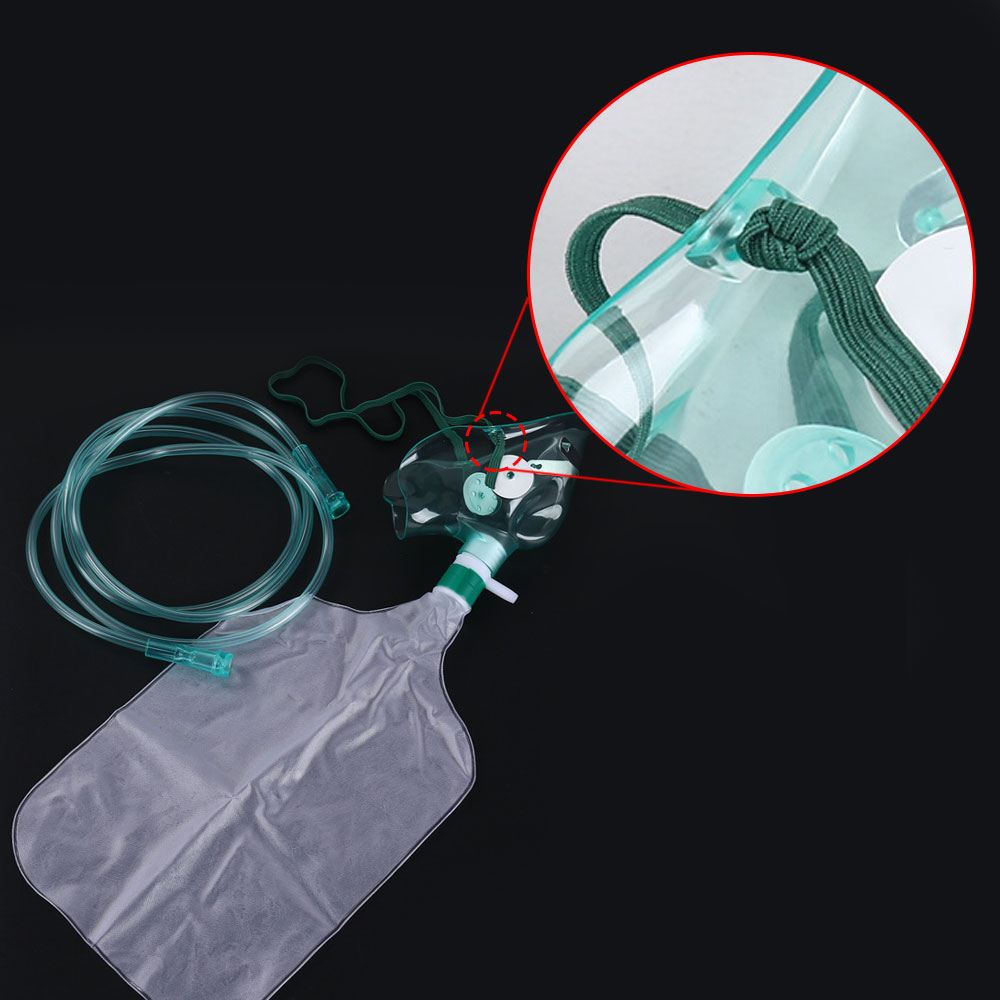 Máscara Facial de Oxigênio de  - Oxygen Mask Non-Rebreather avaliação e preço