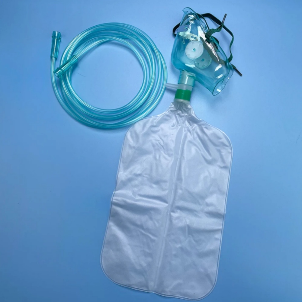 Máscara Facial Descartável par - Oxygen Mask Non-Rebreather avaliação e preço