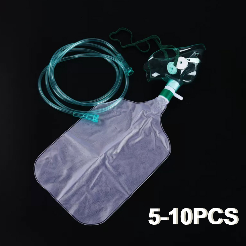 Máscara Facial Descartável par - Oxygen Mask Non-Rebreather avaliação e preço