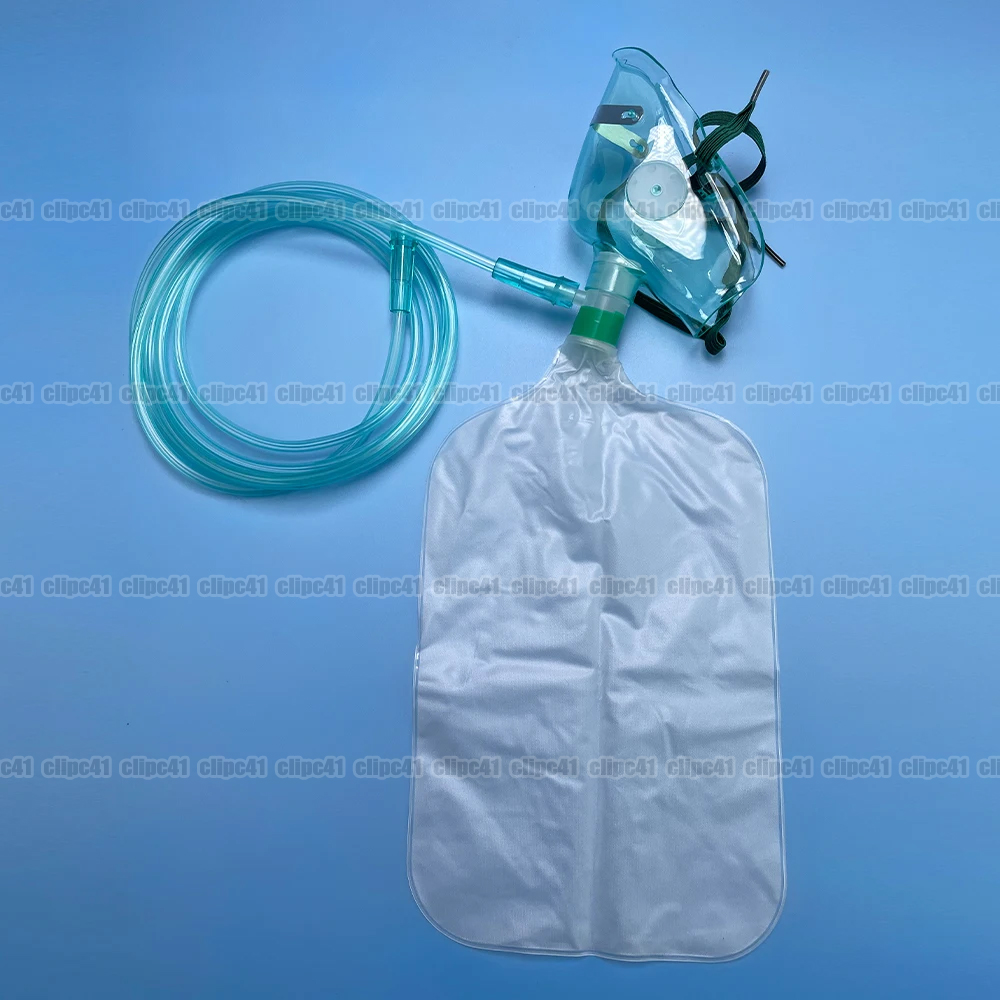 Máscara facial de oxigênio de  - Oxygen Mask Non-Rebreather avaliação e preço